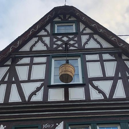 Schoene Ferienwohnung Gewoelbekeller Fachwerkhaus Бахарах Екстериор снимка